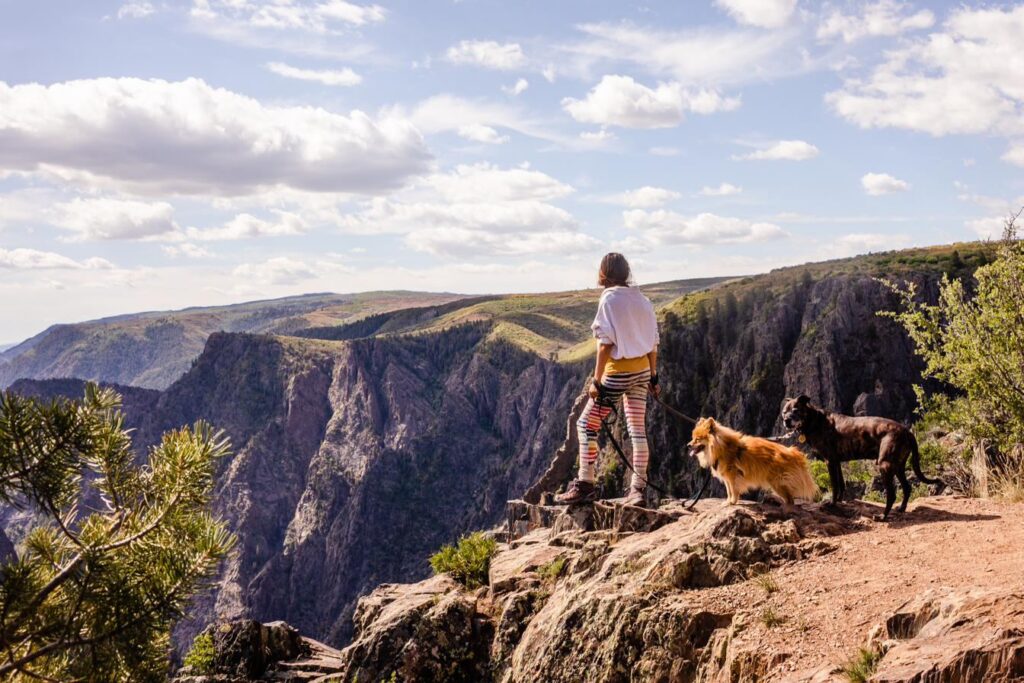 Gunnison Valley terrain near Black Canyon, Colorado